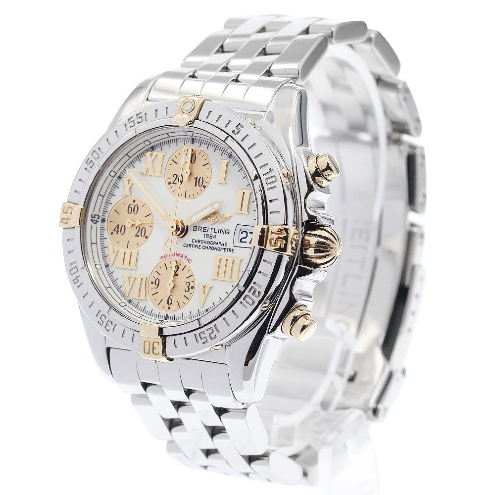 BREITLING Chrono cockpit B13358 White gold Dial Automatic Men's Watch_950886