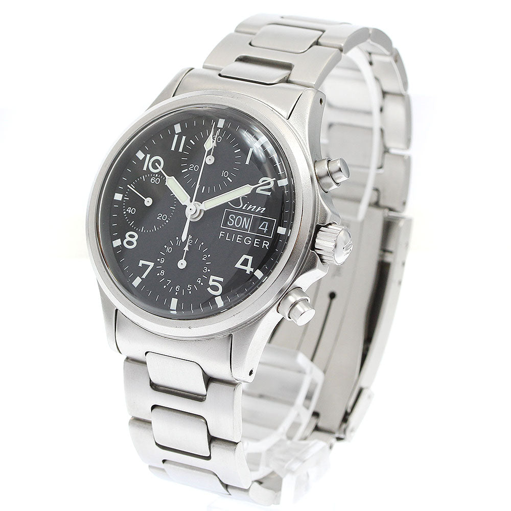 Sinn Freeger 356.FLIEGER Chronograph black Dial Automatic Men's Watch_950914