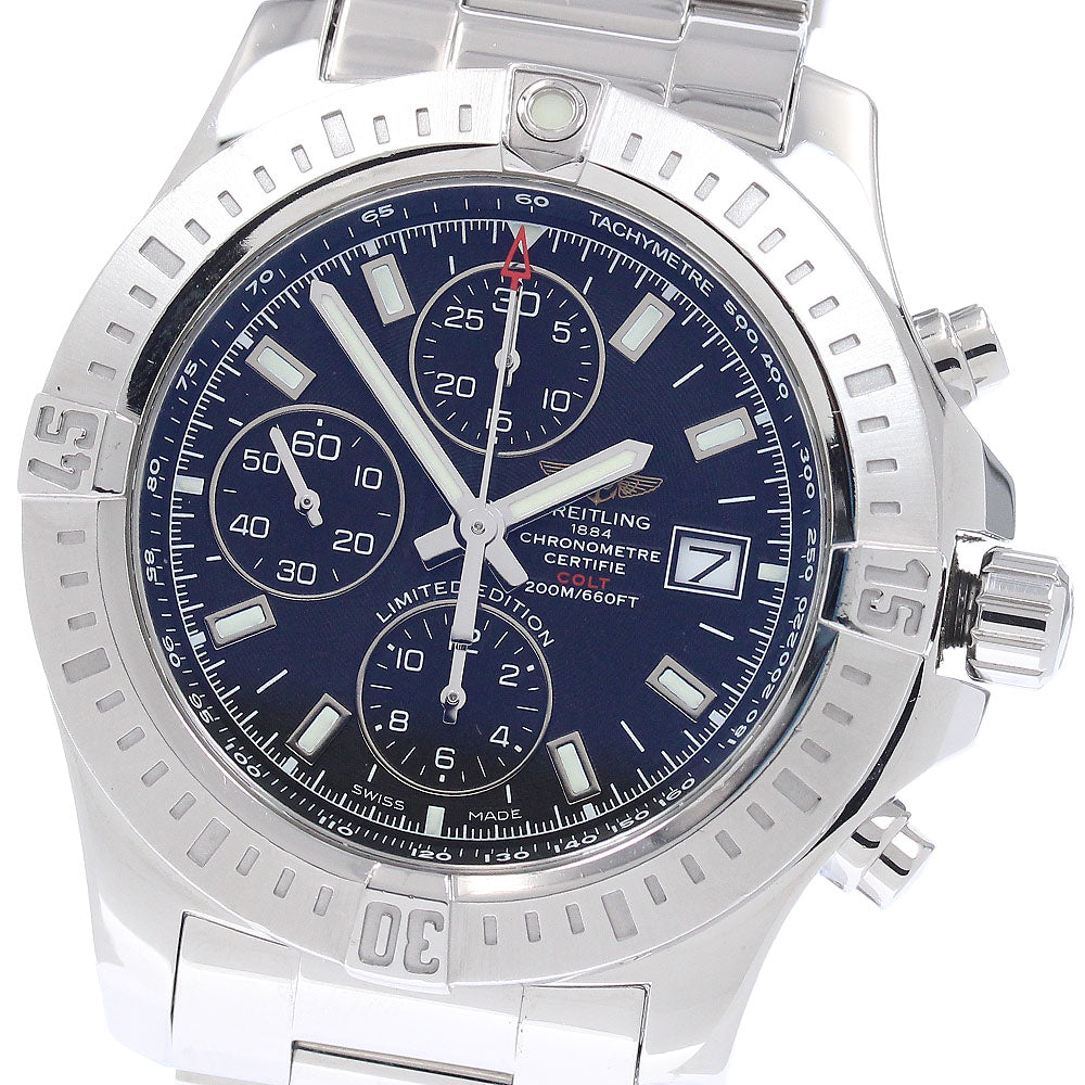 BREITLING Colt A13388 Chronograph black Dial Automatic Men's Watch_950947