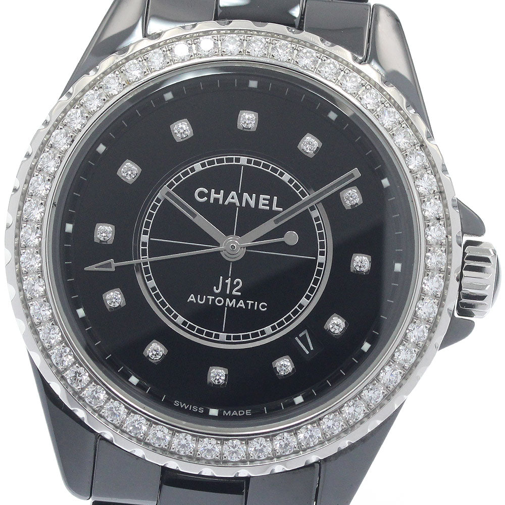 CHANEL J12 Caliber 12.1 H6526 Diamond bezel 12P Automatic Men's Watch_950957