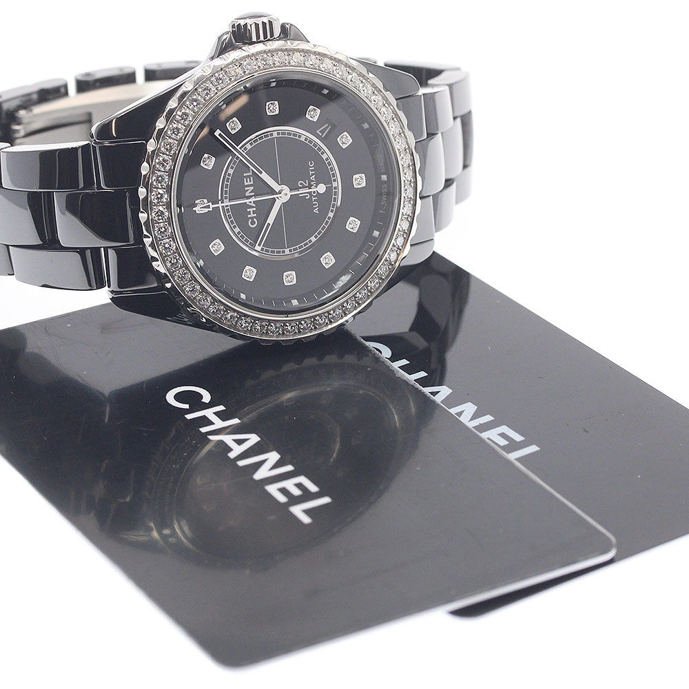 CHANEL J12 Caliber 12.1 H6526 Diamond bezel 12P Automatic Men's Watch_950957