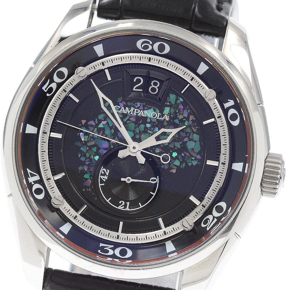 CITIZEN Campanola Mechanical Collection Ryuga NZ0000-07F/Y513-T021794 Power reserve Black / blue shell Dial Automatic Men's Watch_950970