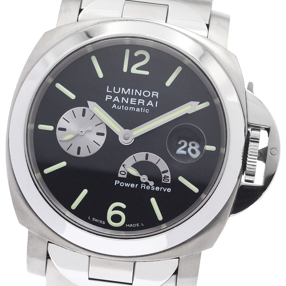 PANERAI Luminor PAM00171 Power reserve black Dial Automatic Men's Watch_950977