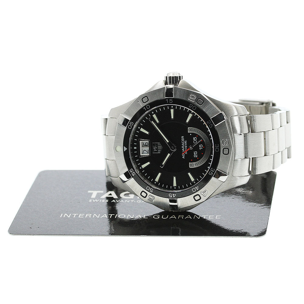 TAG HEUER Aqua racer WAF1010.BA0822 Grand Date black Dial Quartz Men's_950988