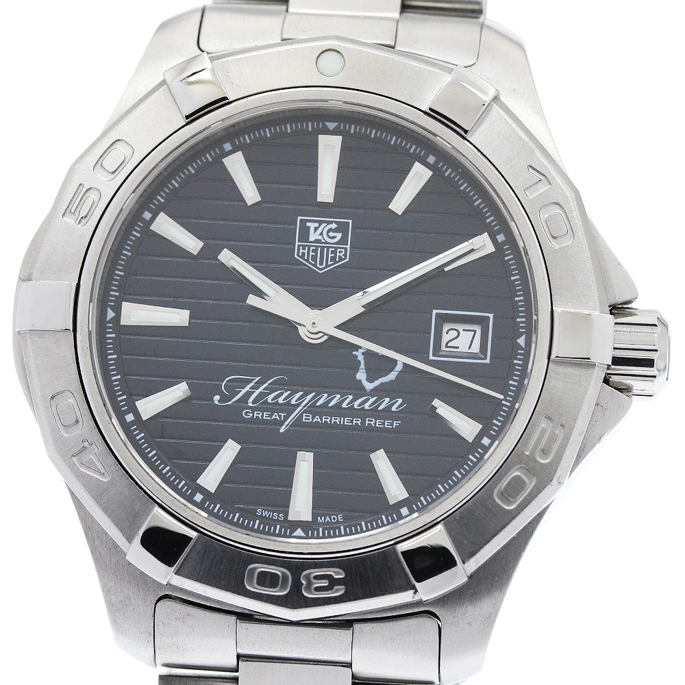 TAG HEUER Aqua racer WAP201Y.BA0830 Diving Hayman Island Automatic Men's_950989
