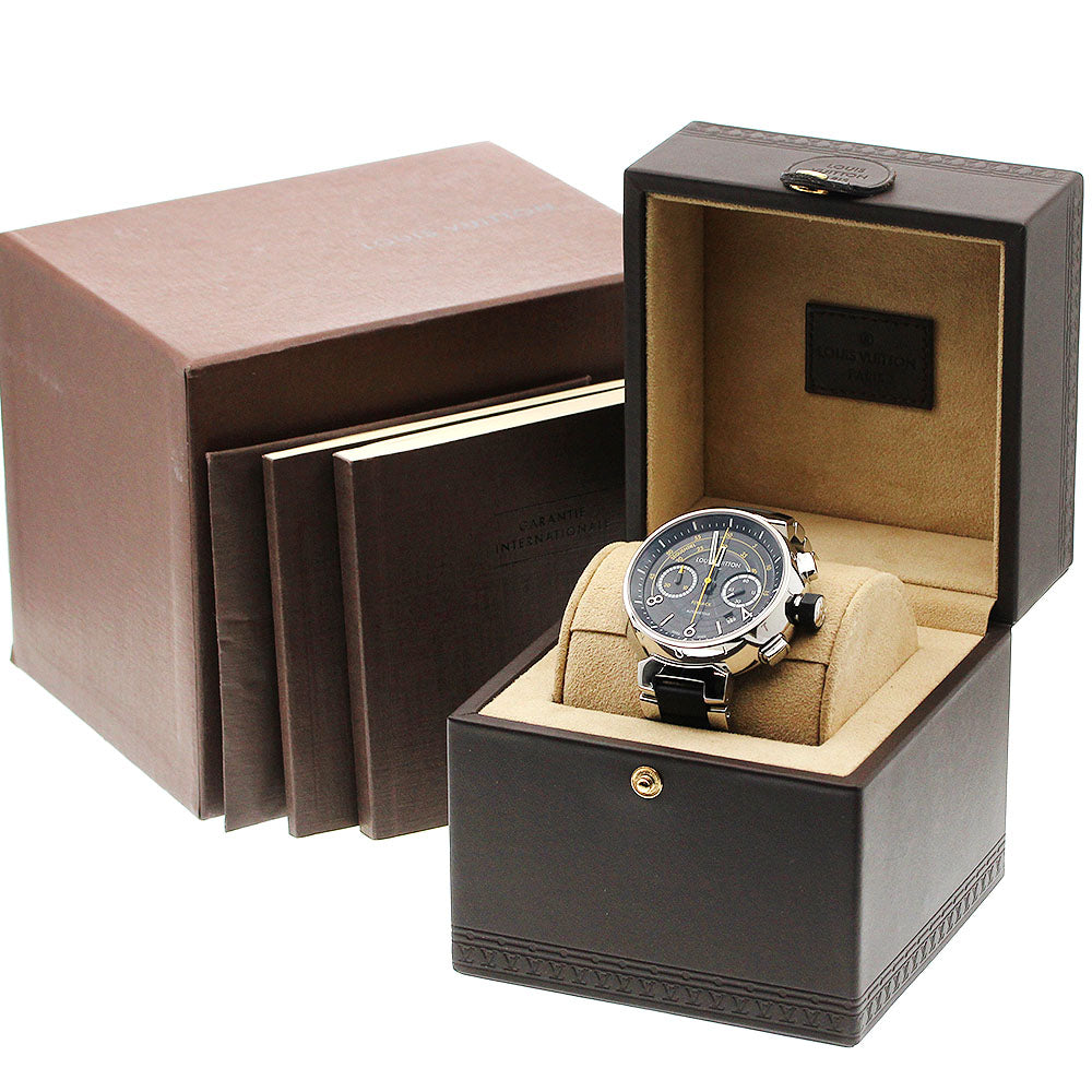 LOUIS VUITTON Tambour Q102B Flyback chronograph Automatic Men's Watch_951004