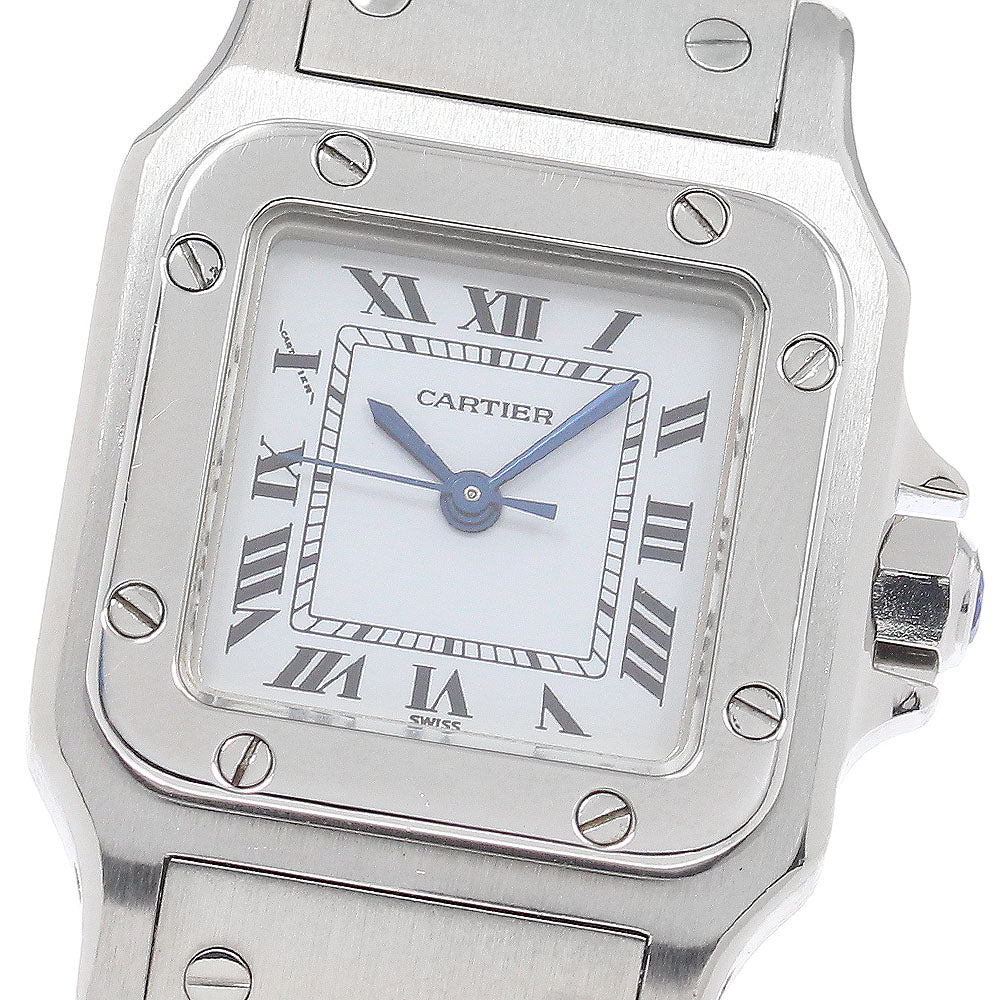 CARTIER Santos GalbeeSM white Dial Automatic Ladies Watch_951031