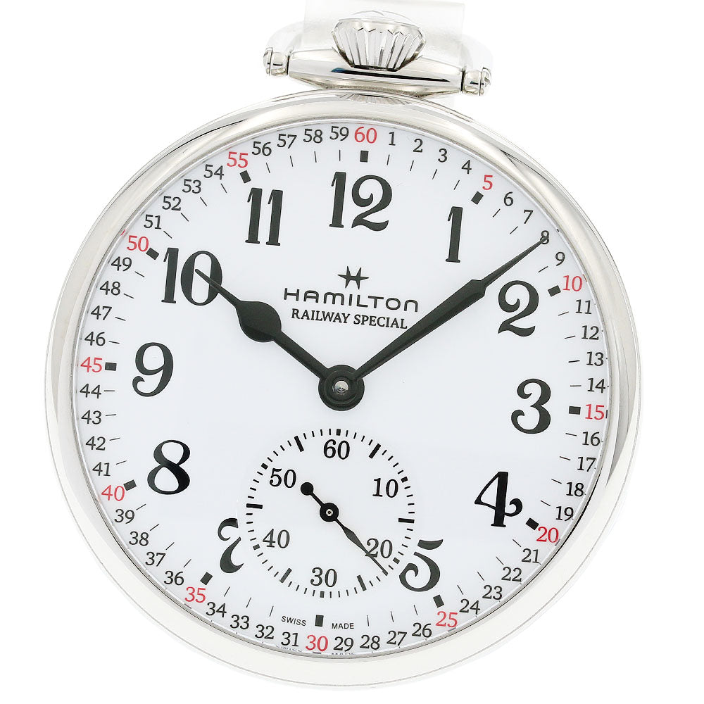 HAMILTON Railroad Pocket Watch H40819110 Cal.6497-1 Hand Winding Men's_951035
