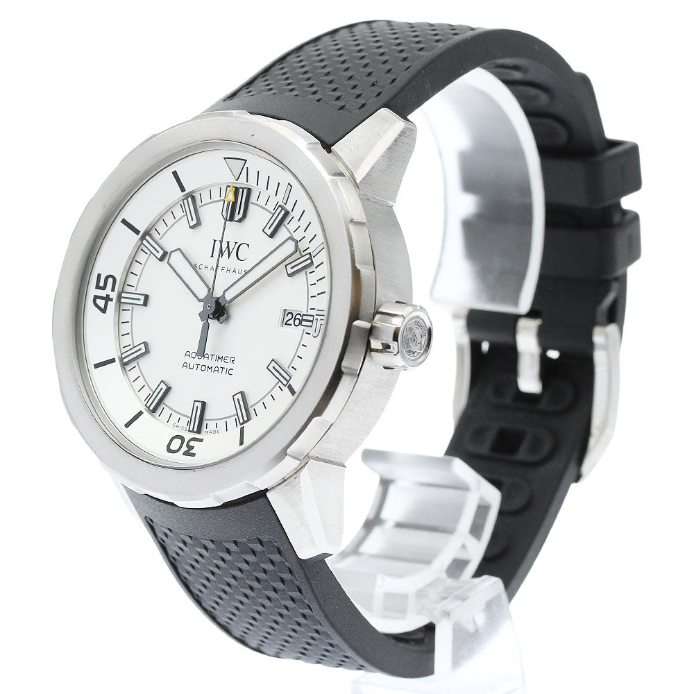 IWC SCHAFFHAUSEN Aqua timer IW329003 Date Silver Dial Automatic Men's_951047