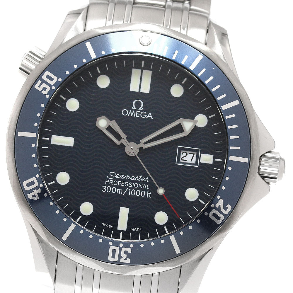 OMEGA Seamaster 300 2541.80 Date Navy Dial Quartz Men's Watch_951052