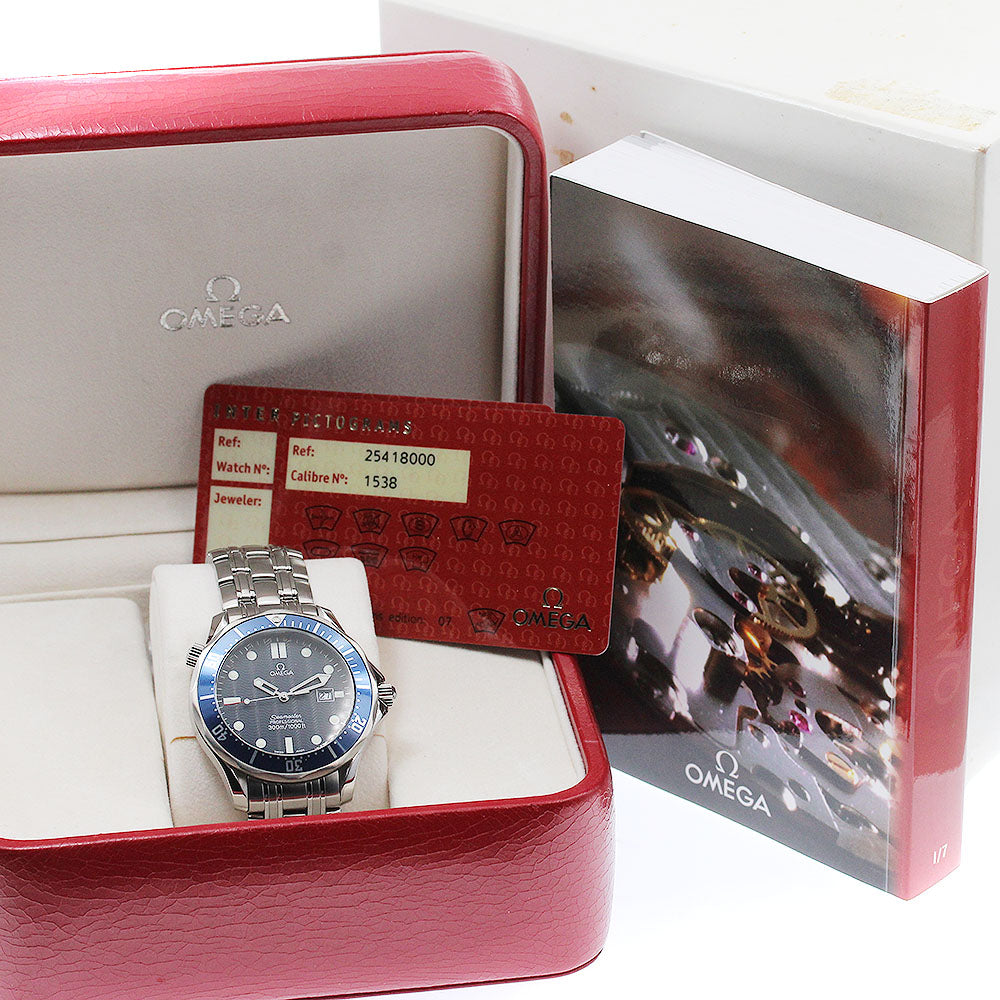 OMEGA Seamaster 300 2541.80 Date Navy Dial Quartz Men's Watch_951052