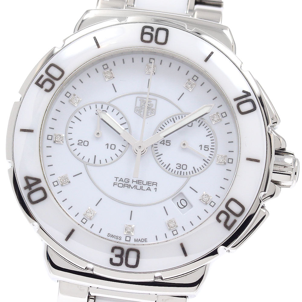 TAG HEUER Formula 1 CAH1211.BA0863 Chronograph white Dial Quartz Men's_951081