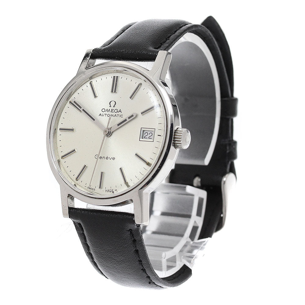 OMEGA Geneve 166.0163 Date Cal.1012 Silver Dial Automatic Men's Watch_951100