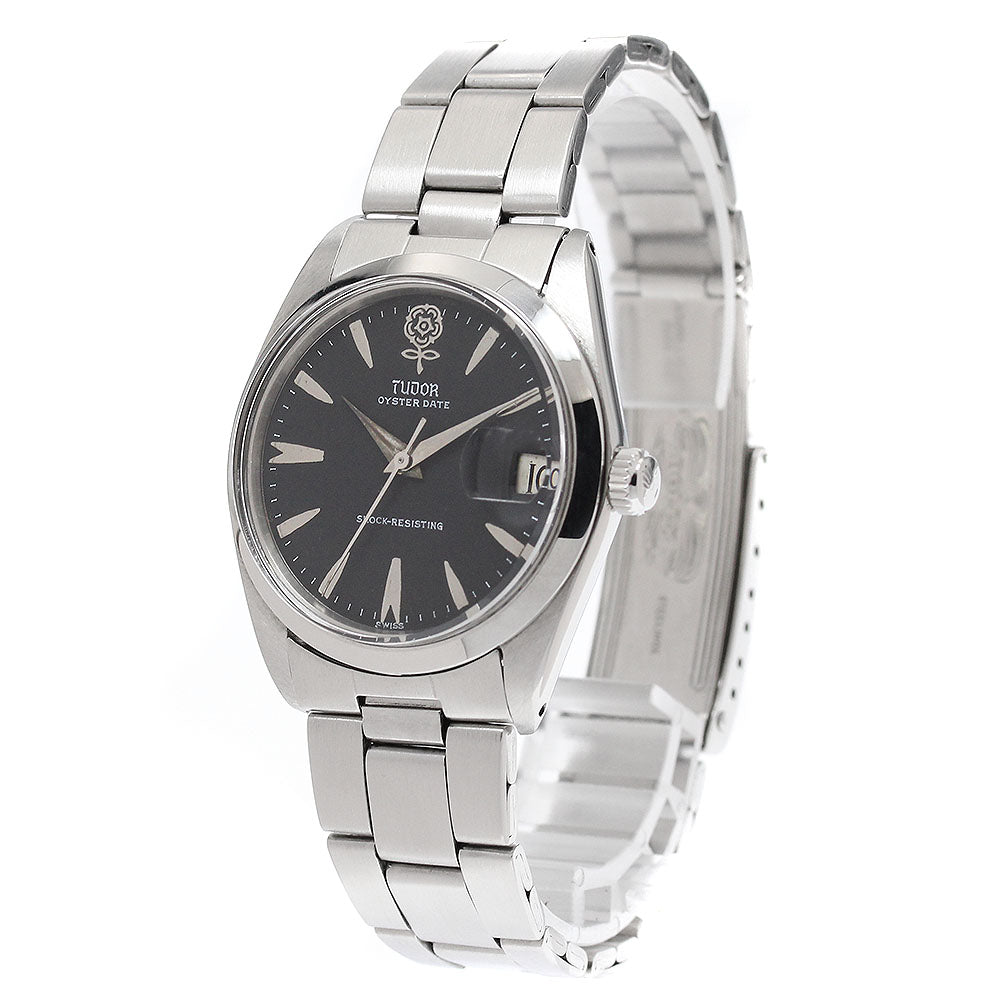 TUDOR Oyster Date 7992/0 Big Rose Cal.2423 Hand Winding Men's Watch_951139