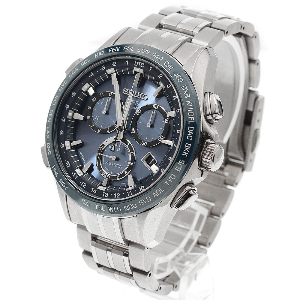 SEIKO Astron SBXB005/8X82-0AB0 GPS Solar Powered Radio Men's Watch_951143