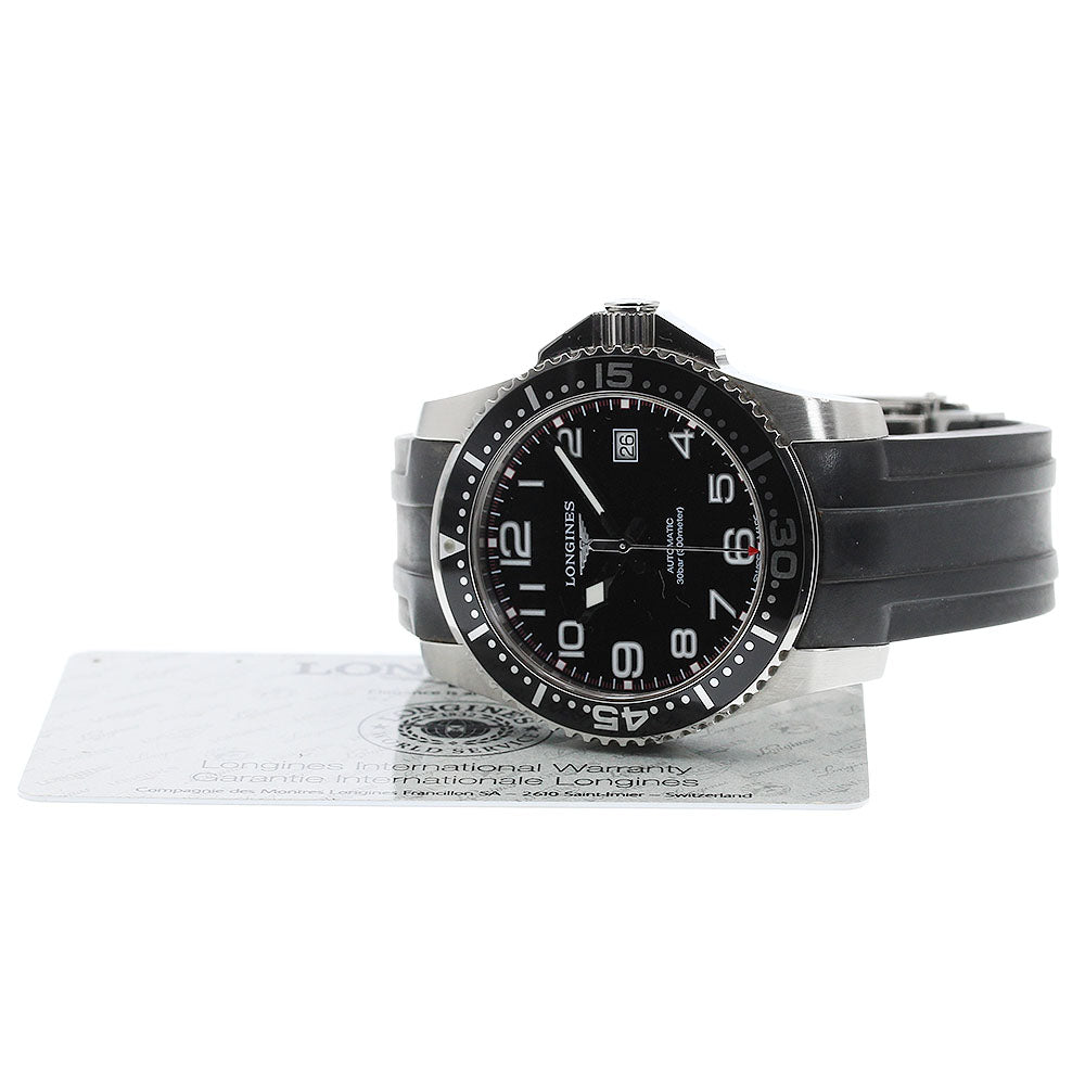 LONGINES Hydro Conquest L3.695.4 Date Black Dial Automatic Men's Watch_951152