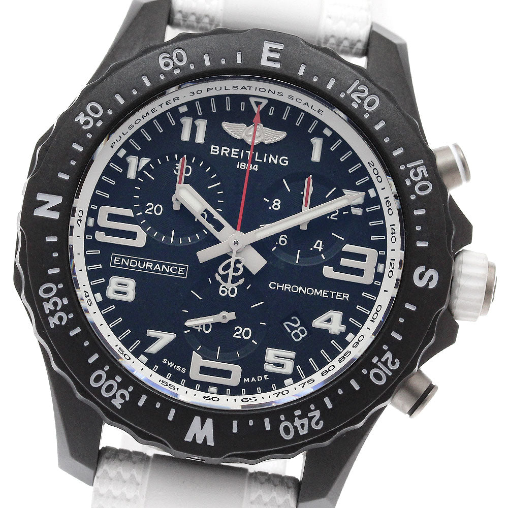 BREITLING Endurance Pro X83310 Date Chronograph black Dial Quartz Men's_951153