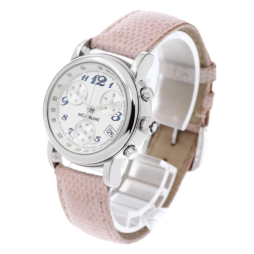MONTBLANC Meisterstic 7039　 Chronograph Silver Dial Quartz Ladies Watch_951162