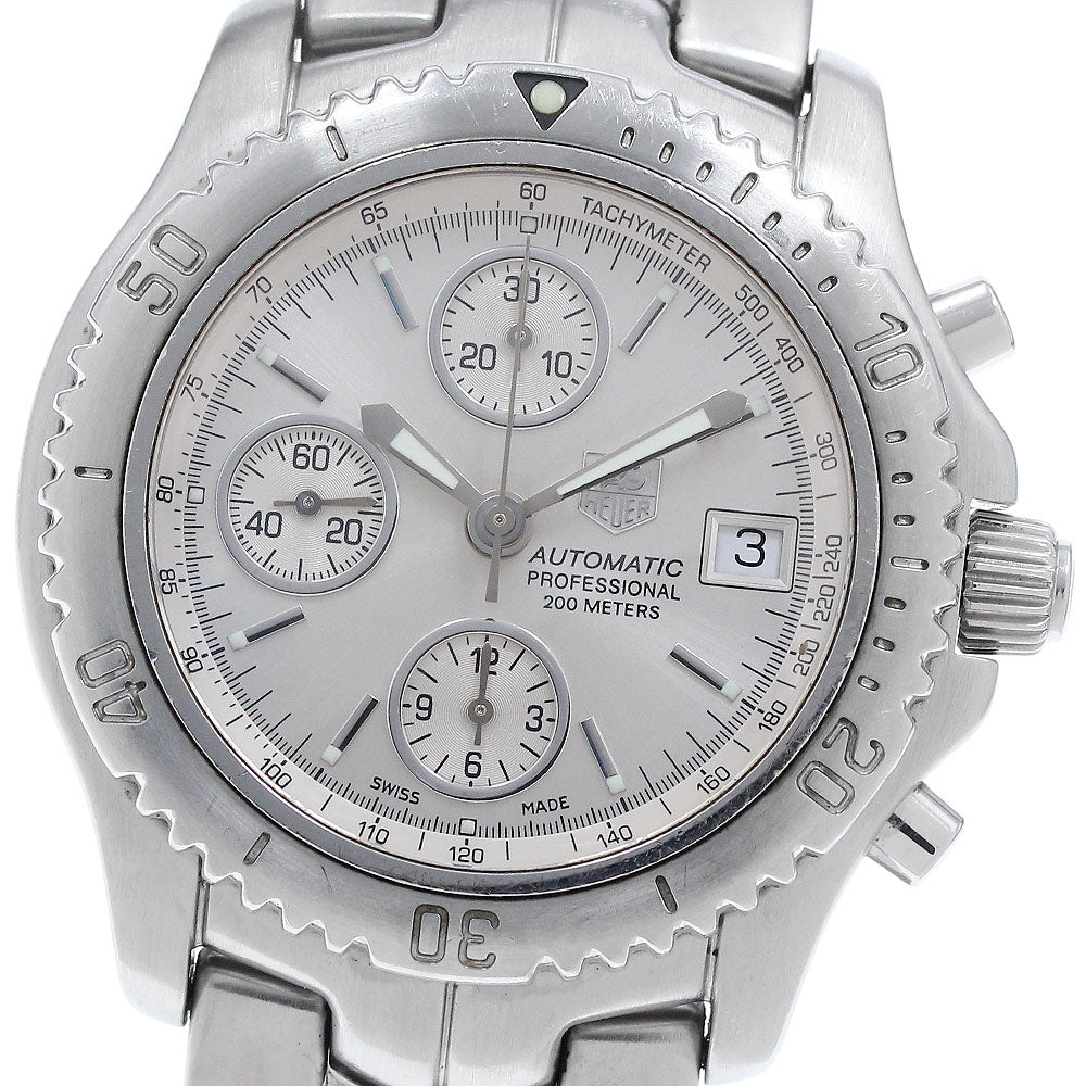 TAG HEUER Link CT2113 Chronograph Silver Dial Automatic Men's Watch_951163