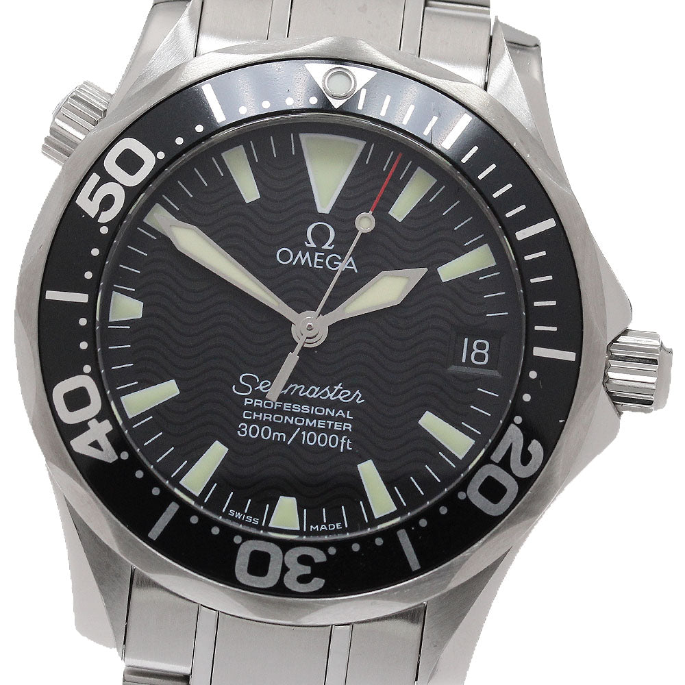 OMEGA Seamaster300 Professional 2252.50 Date black Dial Automatic Watch_951165
