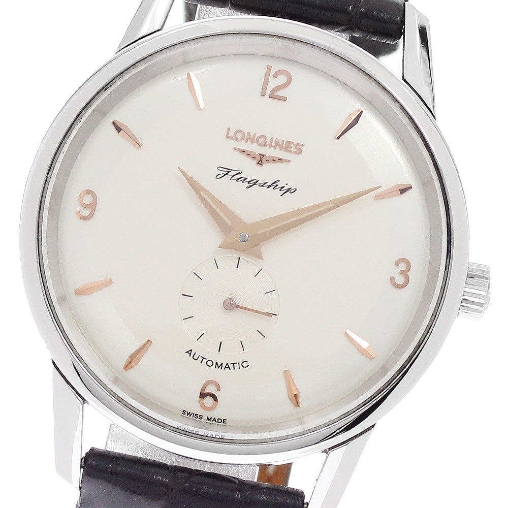 LONGINES Flagship Heritage L4.817.4/L4.817.4.76.2 Small Seconds 60th Anniversary Limited Edition (1957 pieces) Silver Dial Automatic Men's Watch_951168