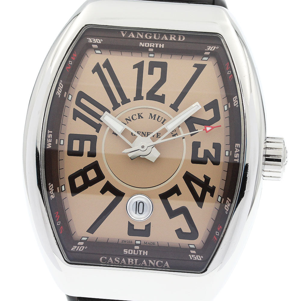 FRANCK MULLER Vanguard V43SCDT Date Brown Dial Automatic Men's Watch_951172