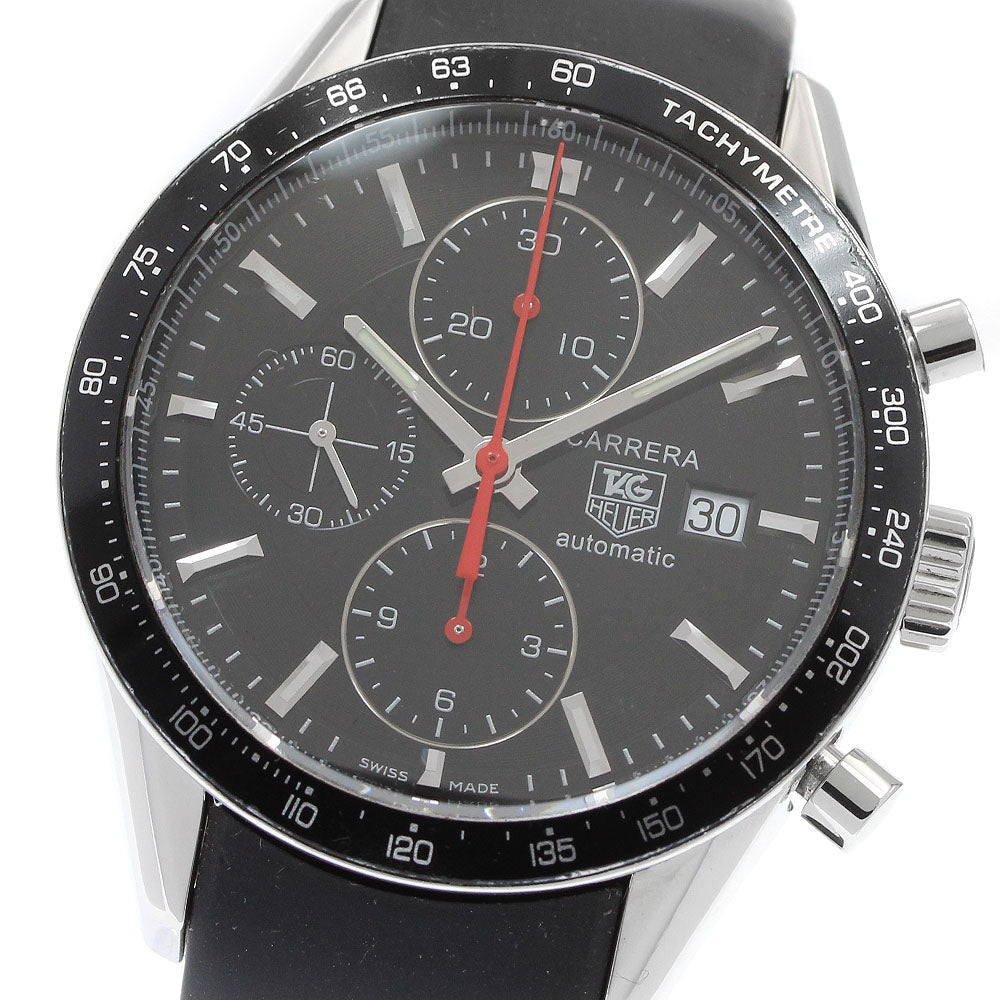 TAG HEUER Carrera CV2014-0 Chronograph Black Dial Automatic Men's Watch_951196