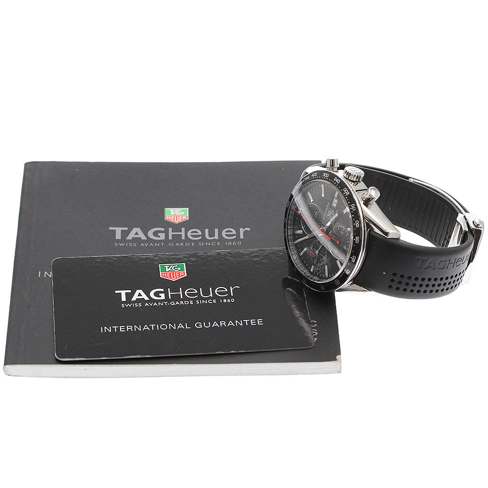 TAG HEUER Carrera CV2014-0 Chronograph Black Dial Automatic Men's Watch_951196