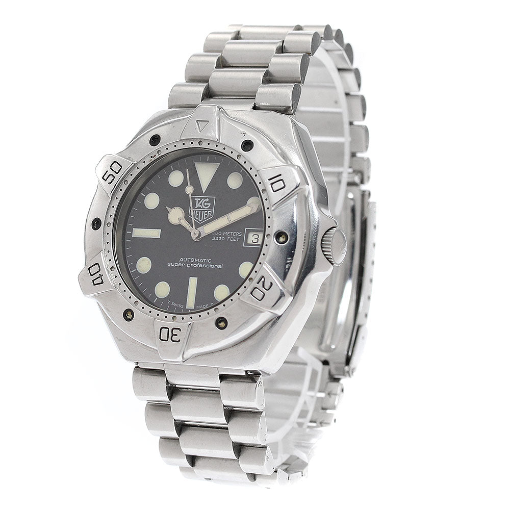 TAG HEUER Super professional 840.006 Date black Dial Automatic Men's_951283