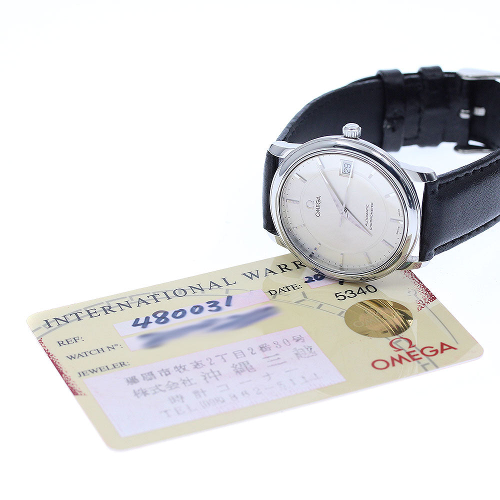 OMEGA De Ville Prestige 4800.31 Date Silver Dial Automatic Men's Watch_951318