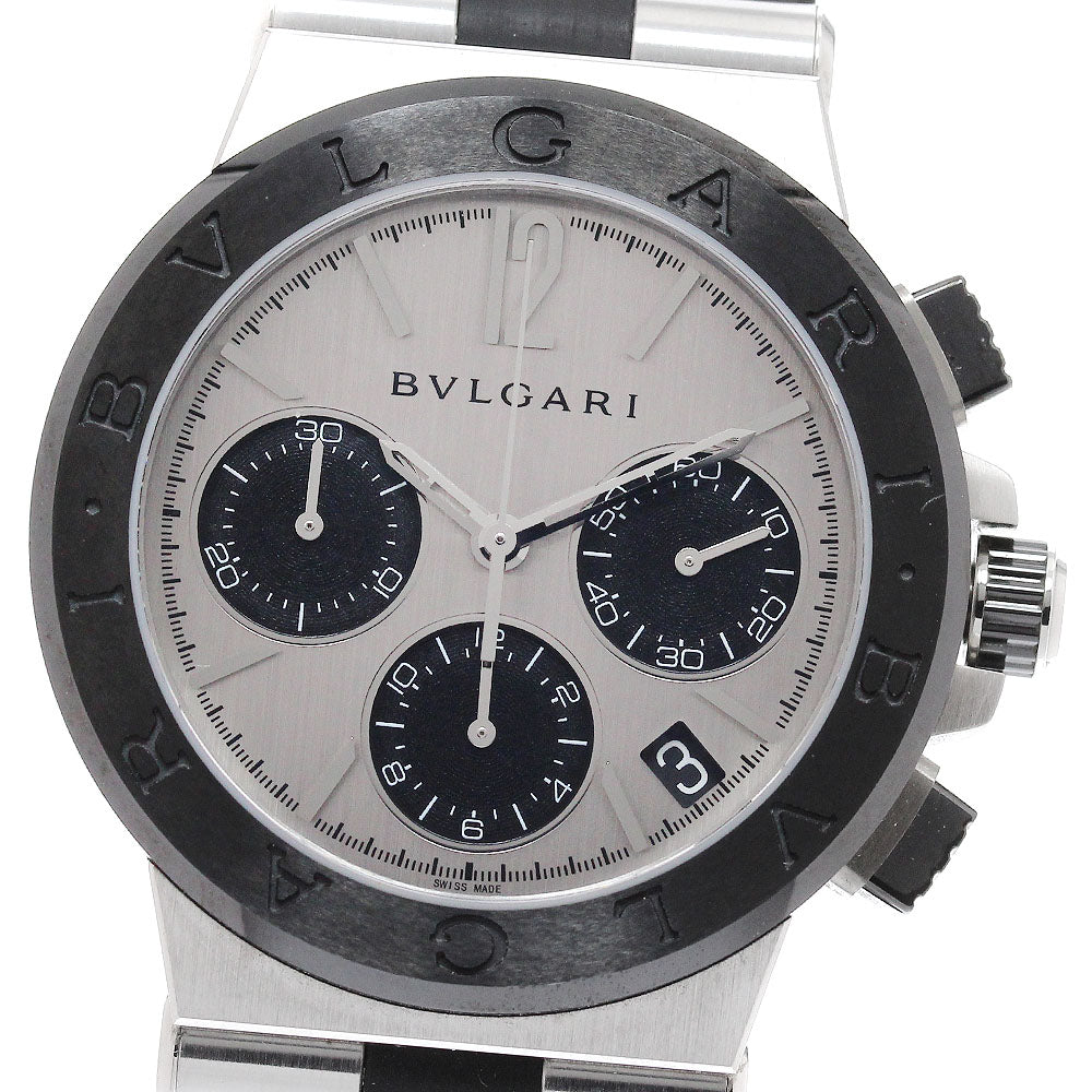 BVLGARI Diagono DG37SCCH Chronograph date Automatic Boy's Watch_951348