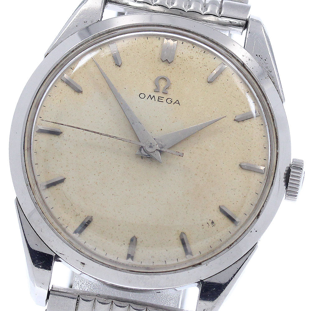 OMEGA 2910-9 SC cal.284 Silver Dial Hand Winding Men's Watch_951352