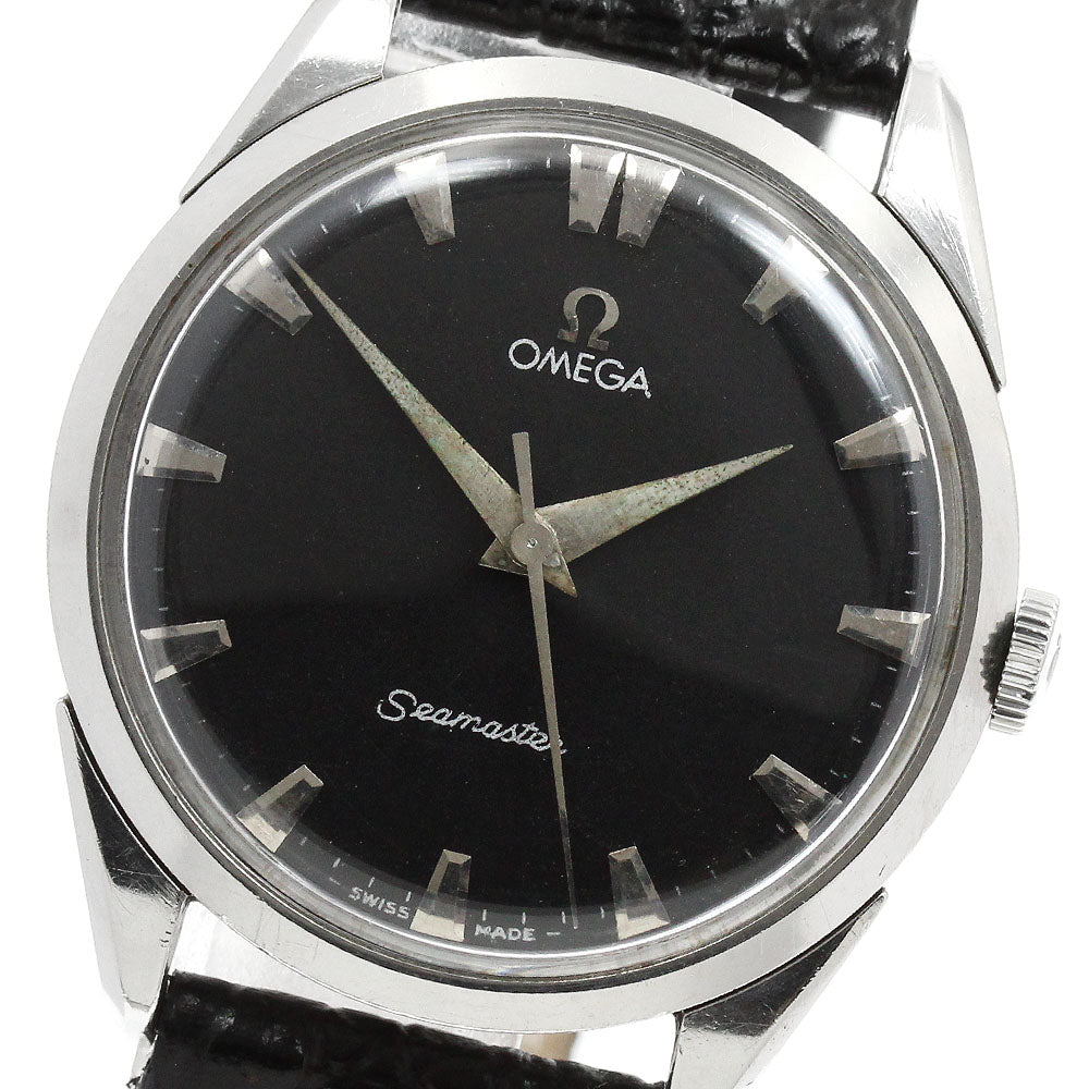 OMEGA Seamaster 2910-1SC Cal.286 black Dial Hand Winding Men's Watch_951357