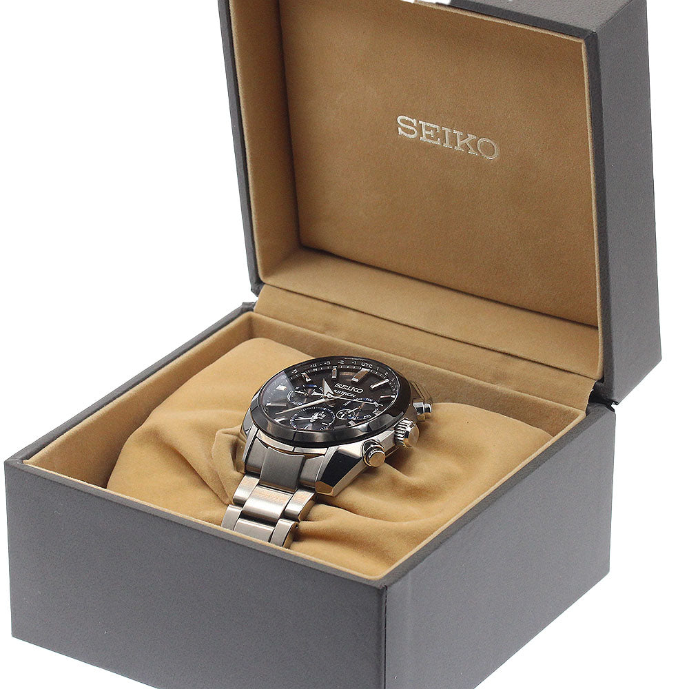 SEIKO Astron SBXC053/5X53-0AJ0 Day date Solar Powered Radio Men's Watch_951371