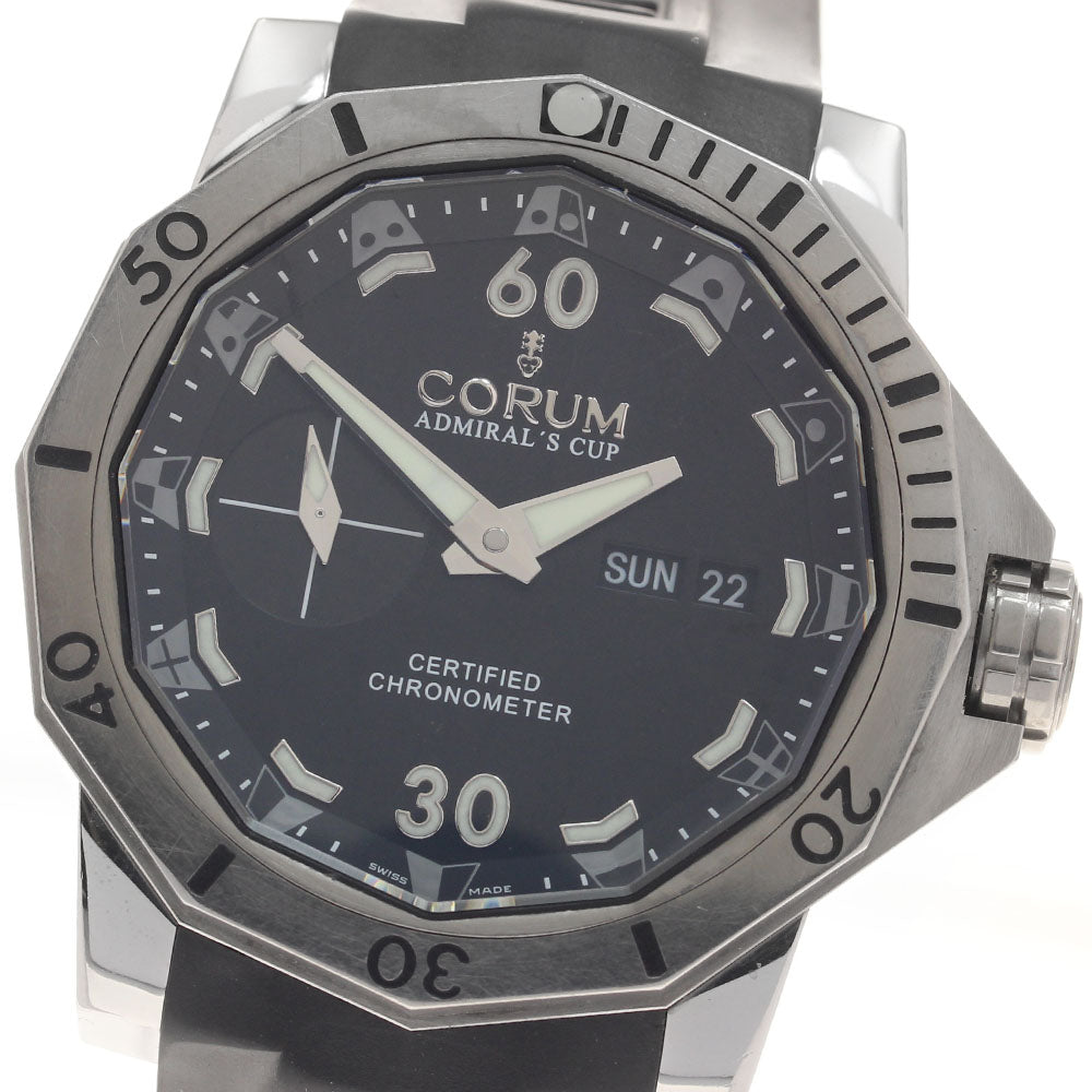 CORUM Admiral's Cup Seafender 46 01.0086 Day date Automatic Men's Watch_951381