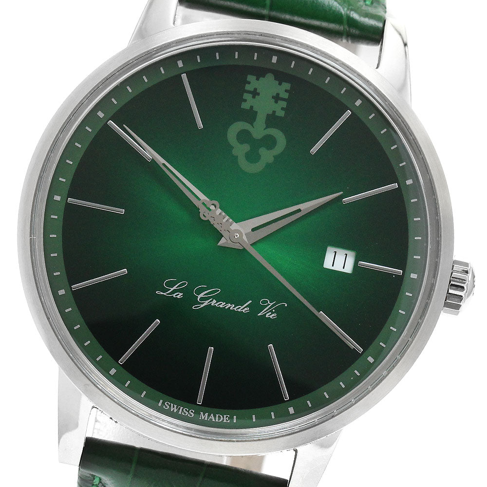 CORUM Heritage La Grande Vie 082.755.20 Date green Dial Automatic Men's Watch_951385