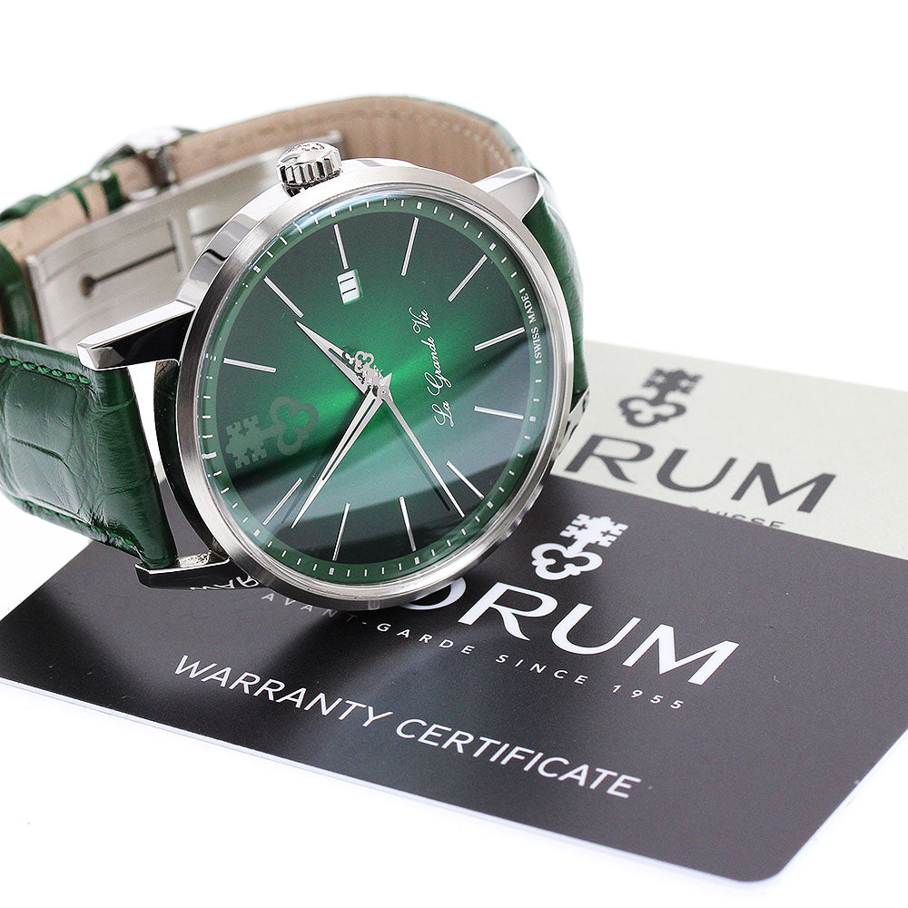 CORUM Heritage La Grande Vie 082.755.20 Date green Dial Automatic Men's Watch_951385