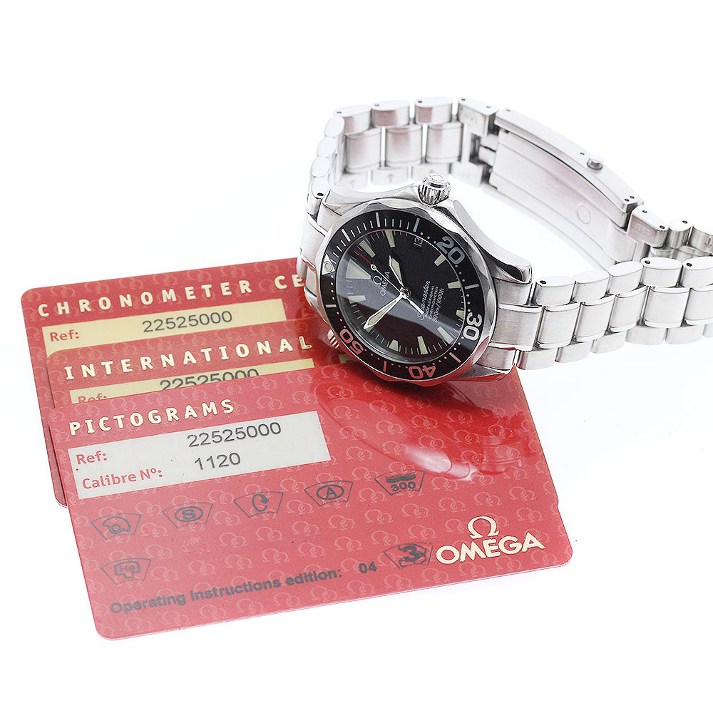 OMEGA Seamaster300 Professional 2252.50 Date black Dial Automatic Boy's_951410