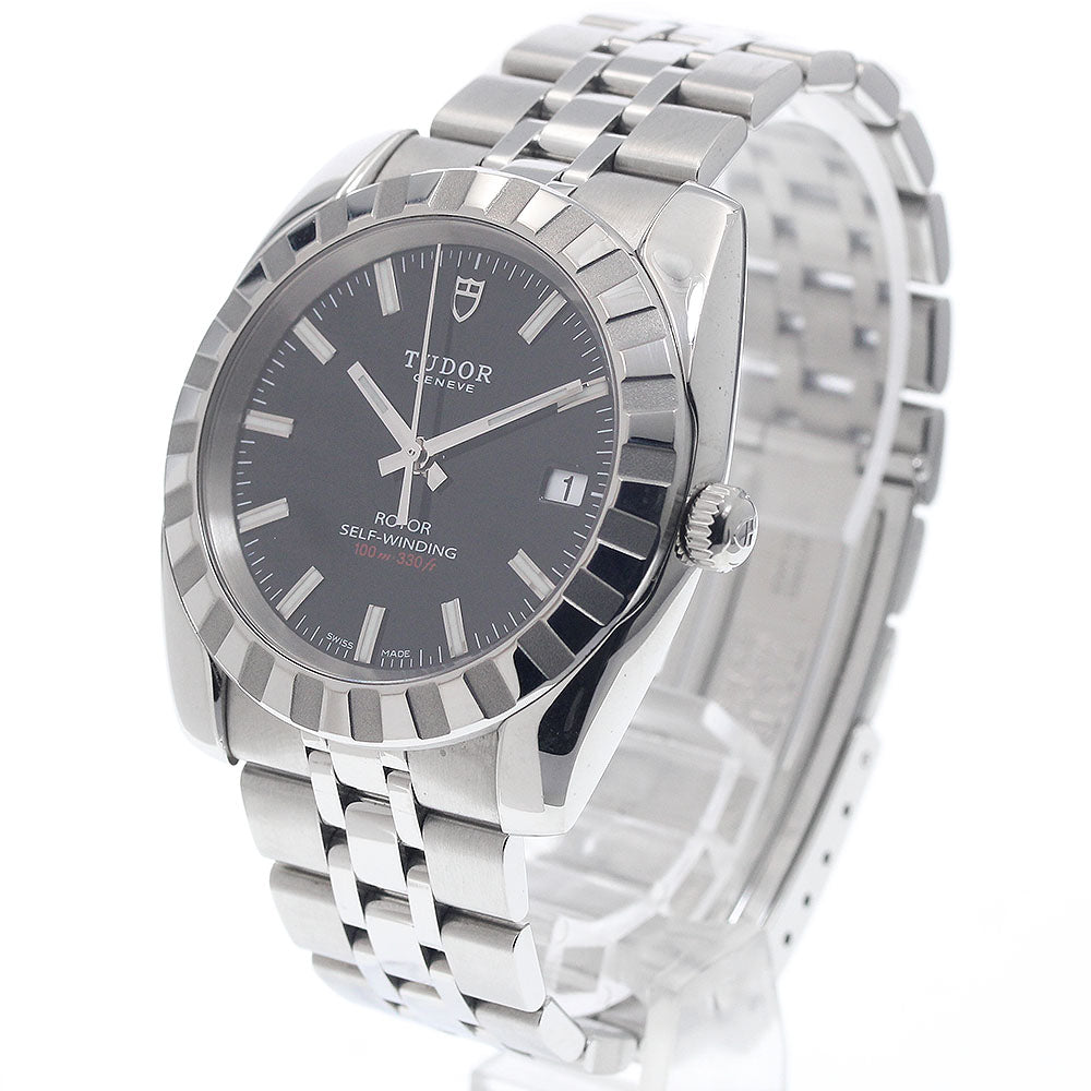 TUDOR Classic 21010 Date Black Dial Automatic Men's Watch_951454