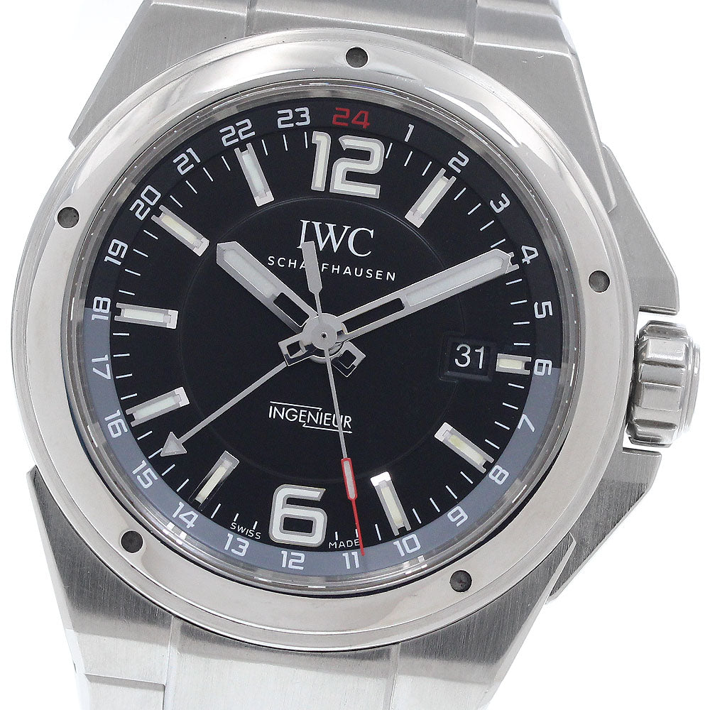 IWC SCHAFFHAUSEN Ingenieur dual time IW324402 Date Automatic Men's Watch_951456