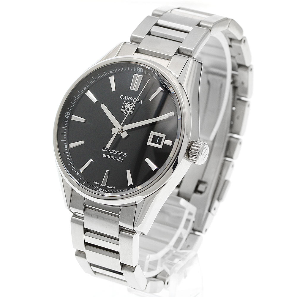 TAG HEUER Carrera Caliber 5 WAR211A-1 Date black Dial Automatic Men's_951500