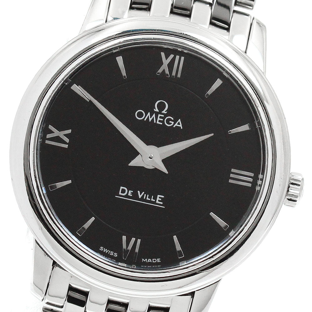 OMEGA De Ville Prestige 424.10.27.60.01.001 black Dial Quartz Ladies_951510