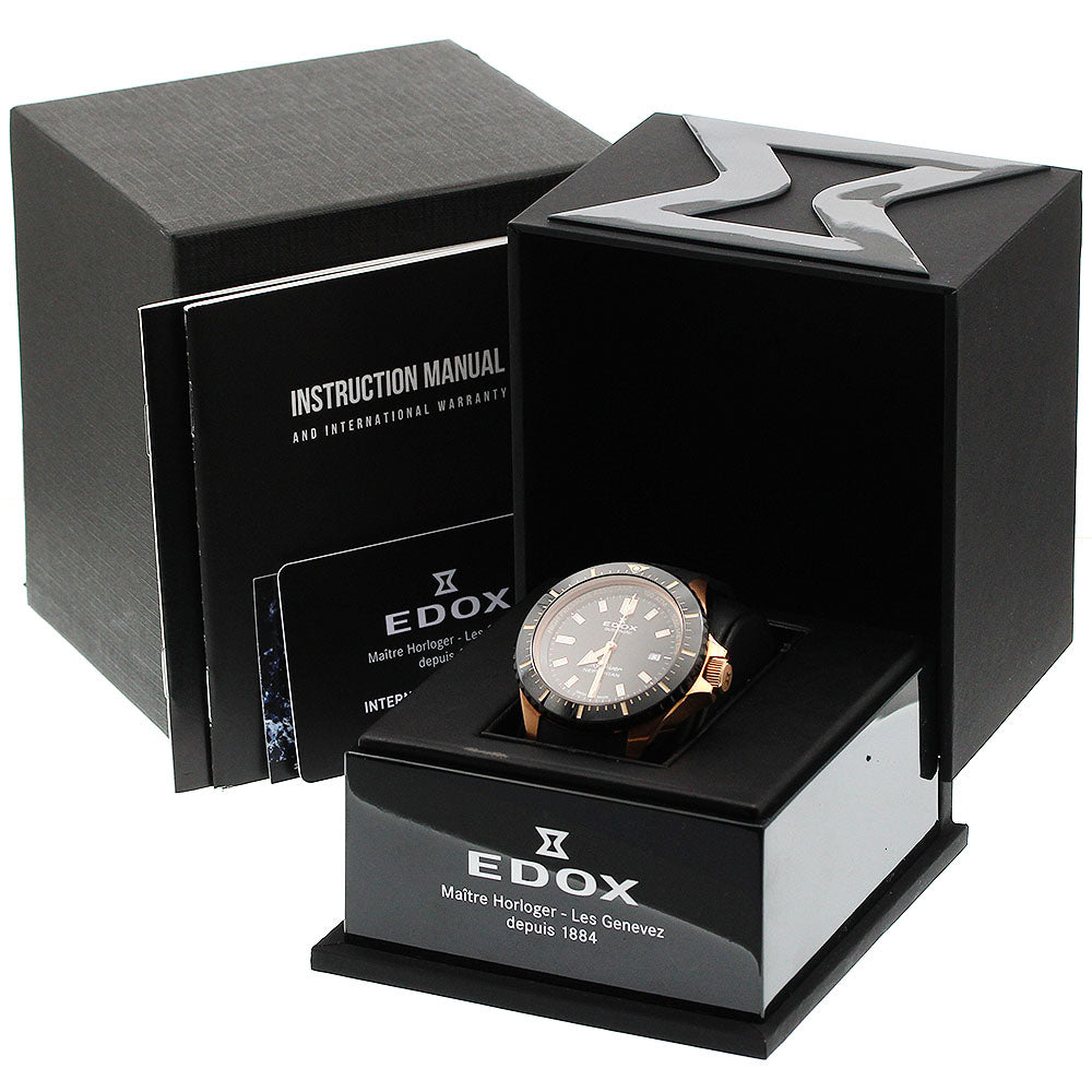 EDOX Skydiver Neptunian 80120-37RNNCA-NIR Date Automatic Men's Watch_951526