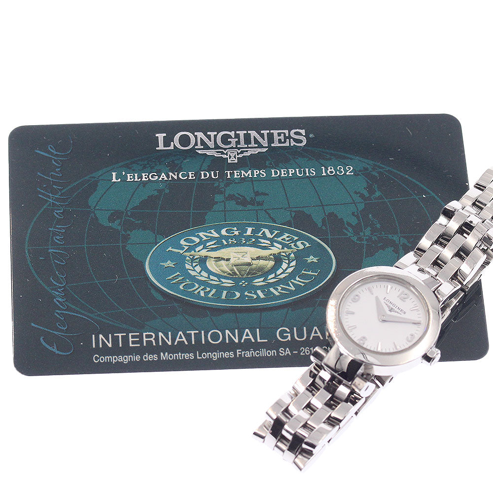 LONGINES Dolcevita L5.174.4 white Dial Quartz Ladies Watch_951531