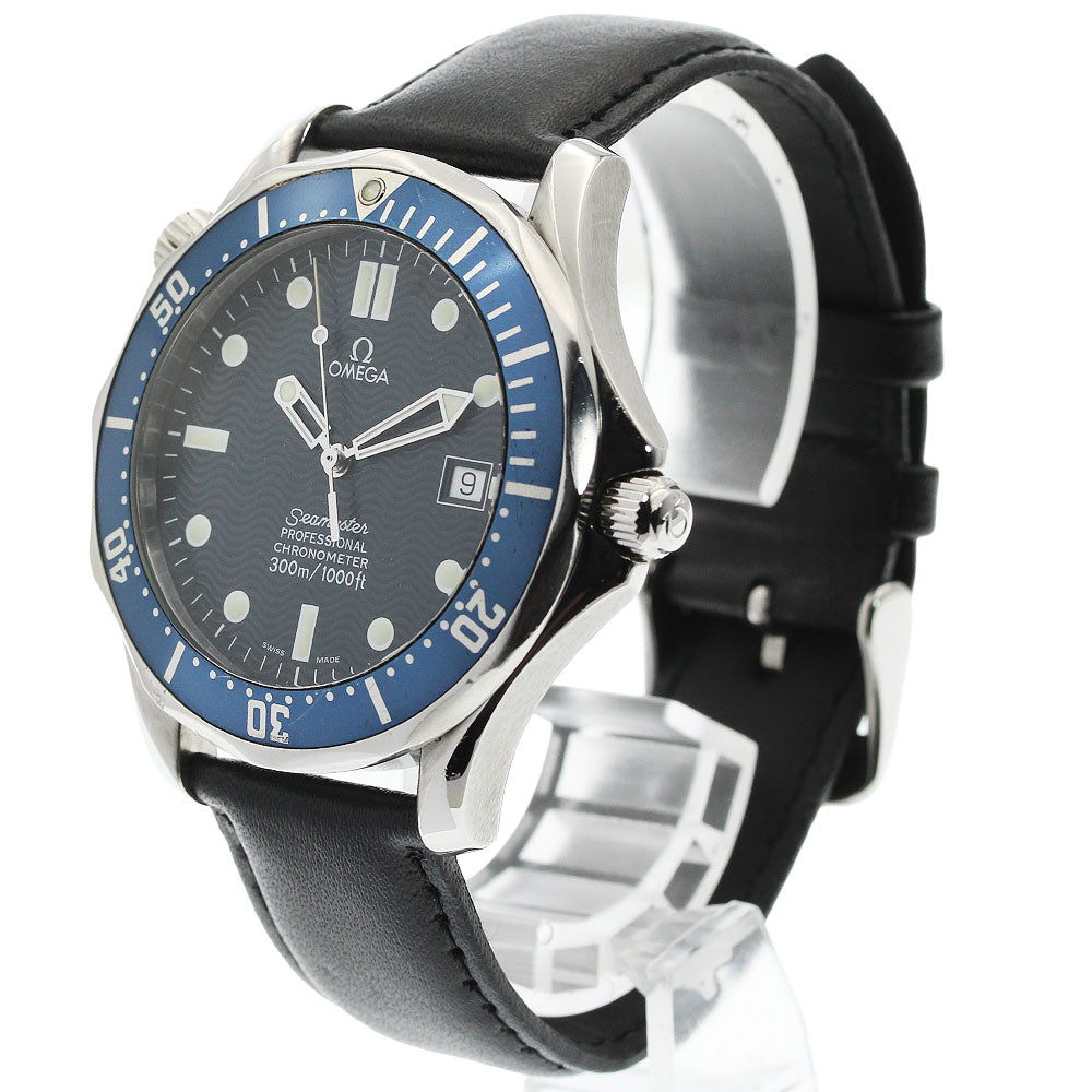 OMEGA Seamaster300 2531.80 Date Navy Dial Automatic Men's Watch_951603