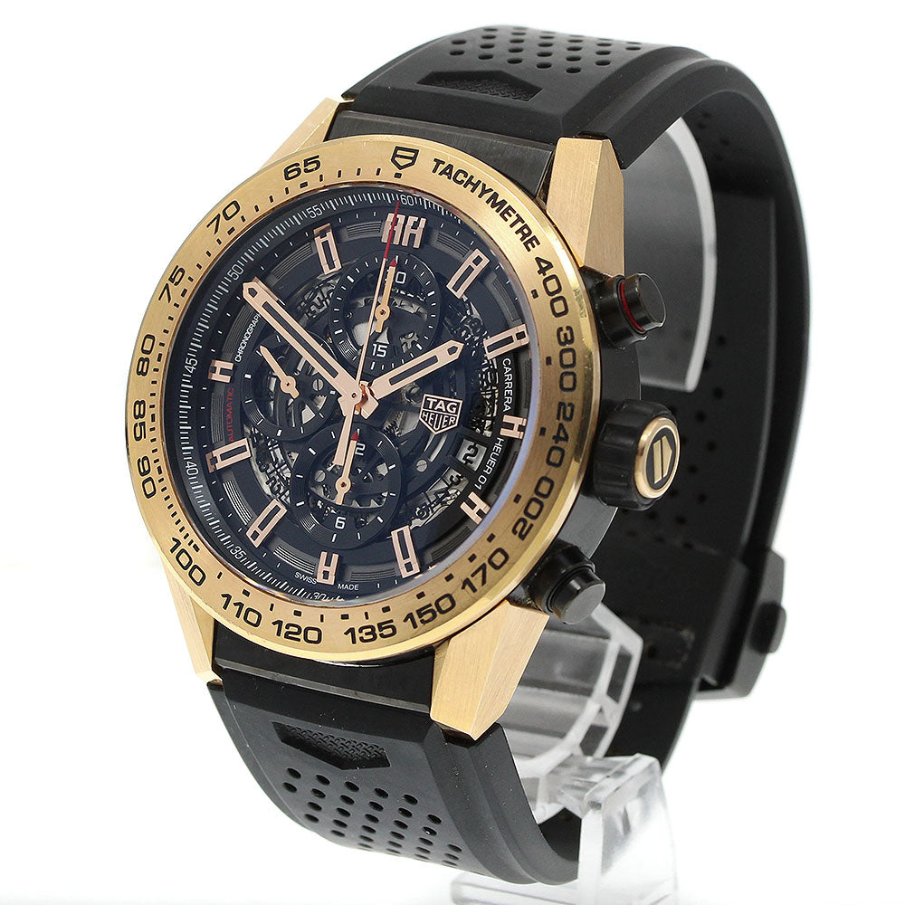 TAG HEUER Carrera CAR2A5B Caliber Heuer 01 K18PG Chronograph Auto Men's_951609