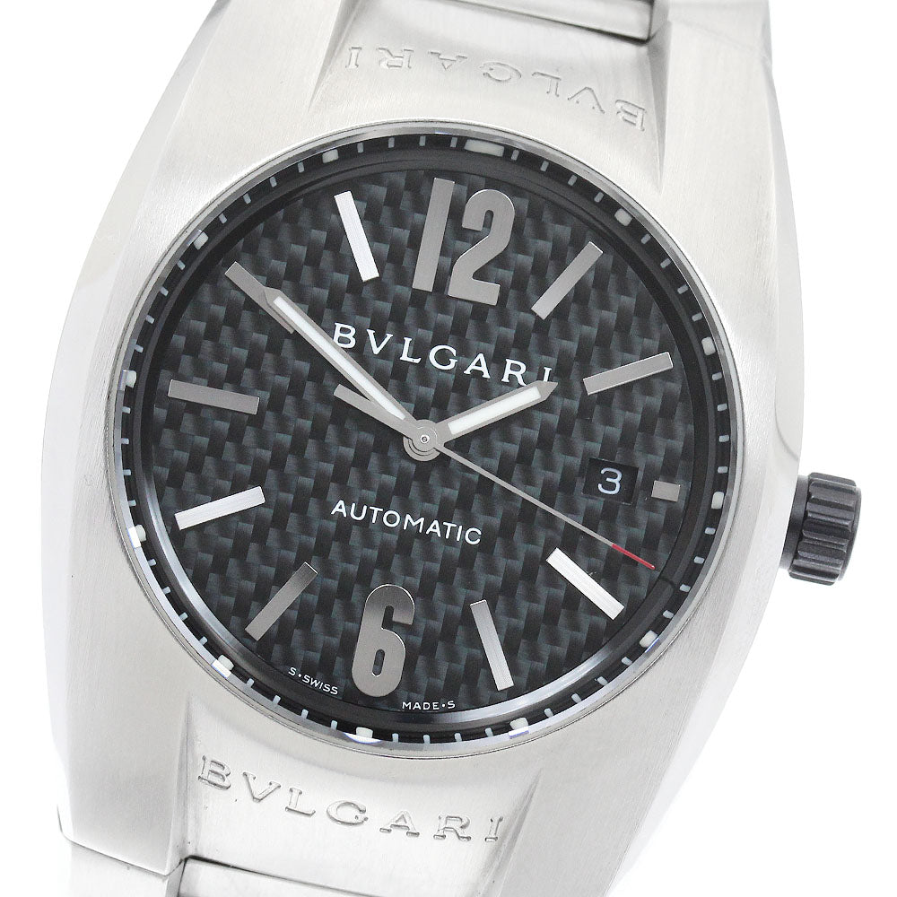 BVLGARI Elgon EG40S Date Black Dial Automatic Men's Watch_951643