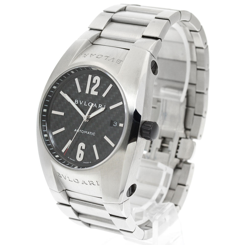 BVLGARI Elgon EG40S Date Black Dial Automatic Men's Watch_951643
