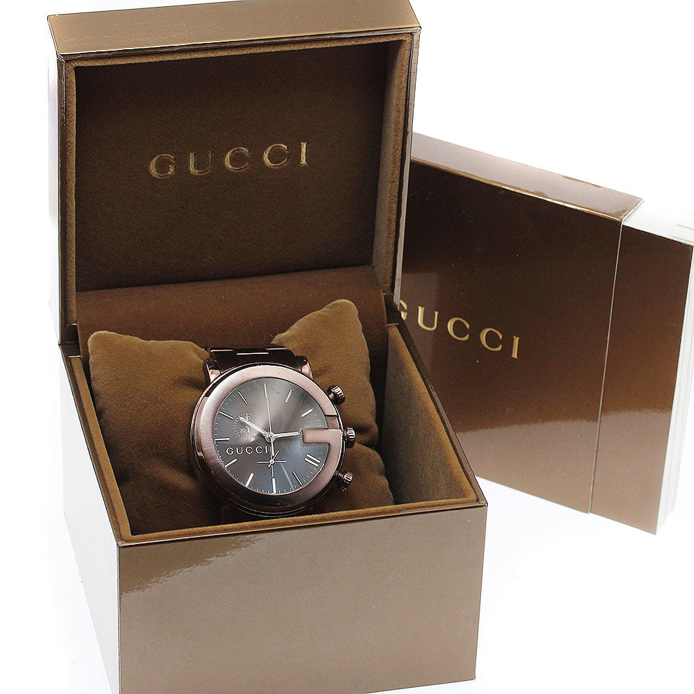 GUCCI G Chrono 101M/YA101341 Chronograph Brown Dial Quartz Men's Watch_951652