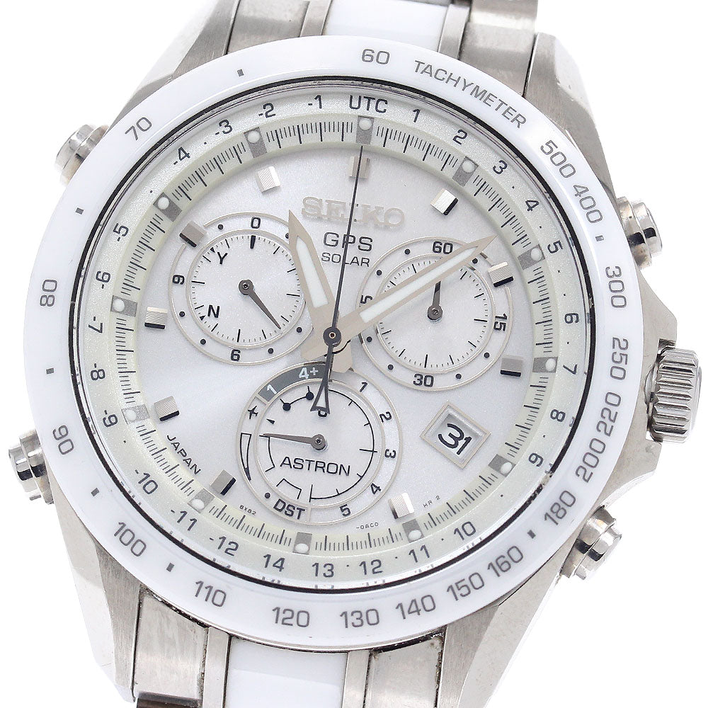 SEIKO Astron SBXB027/8X82-0AG0-1 GPS Solar Powered Radio Men's Watch_951664